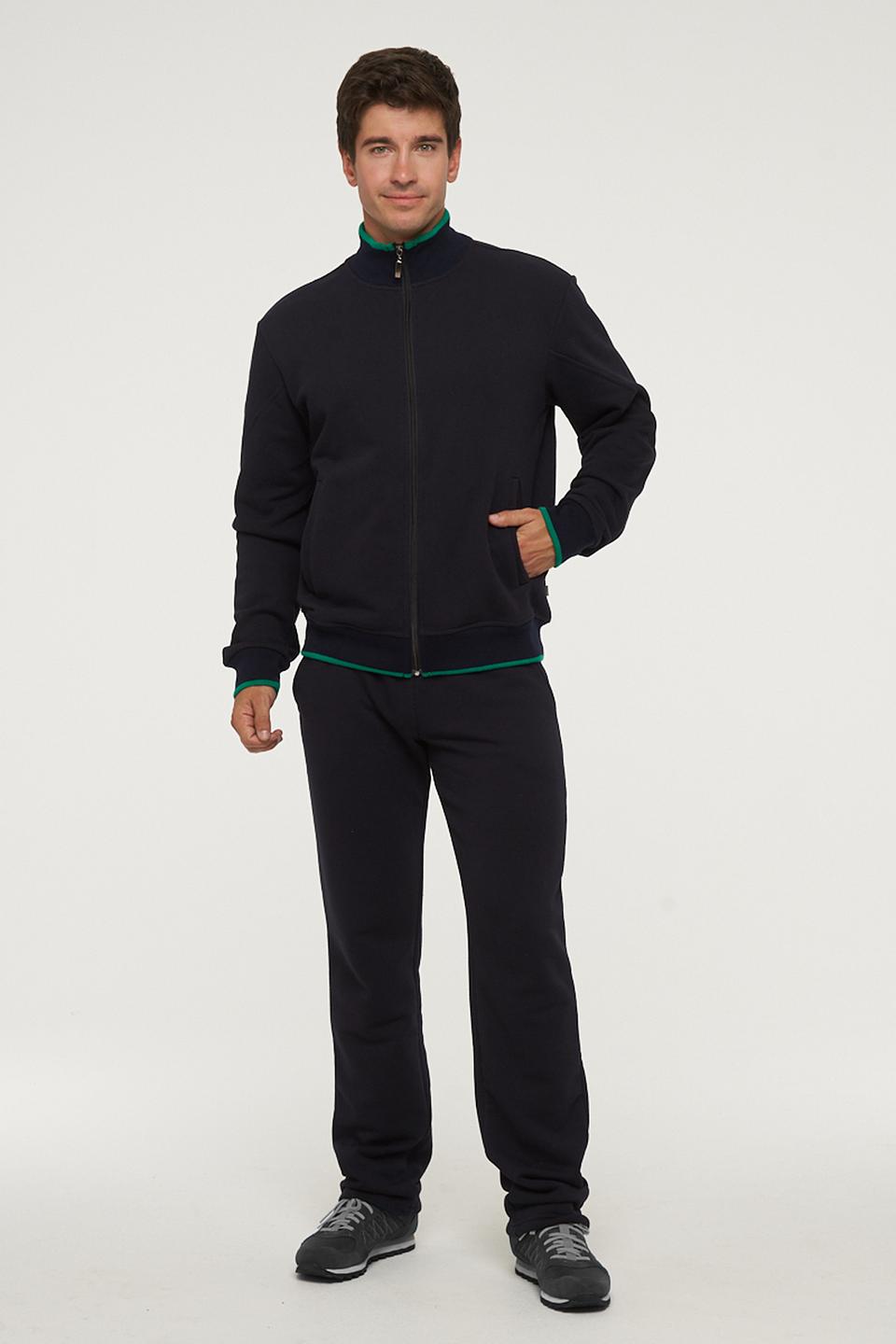 Спортивный костюм VAY с зелёной отделкой