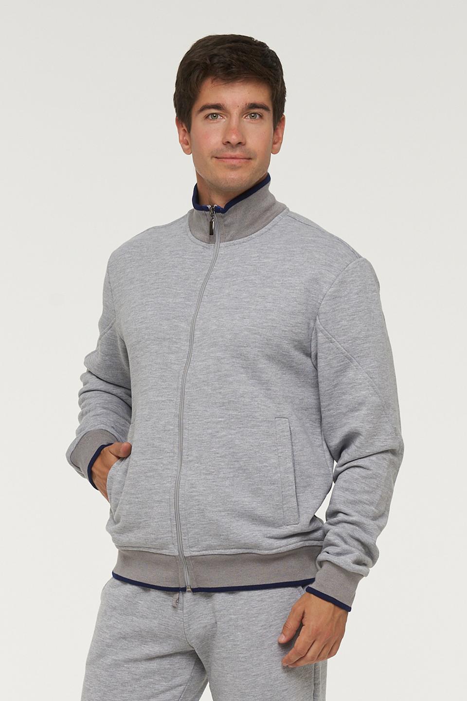 Спортивный костюм VAY серый с синим