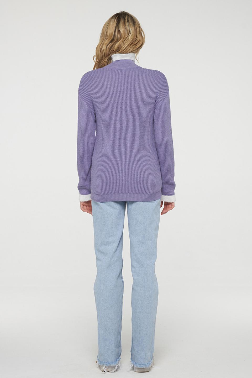 Водолазка VAY женская лавандовая
