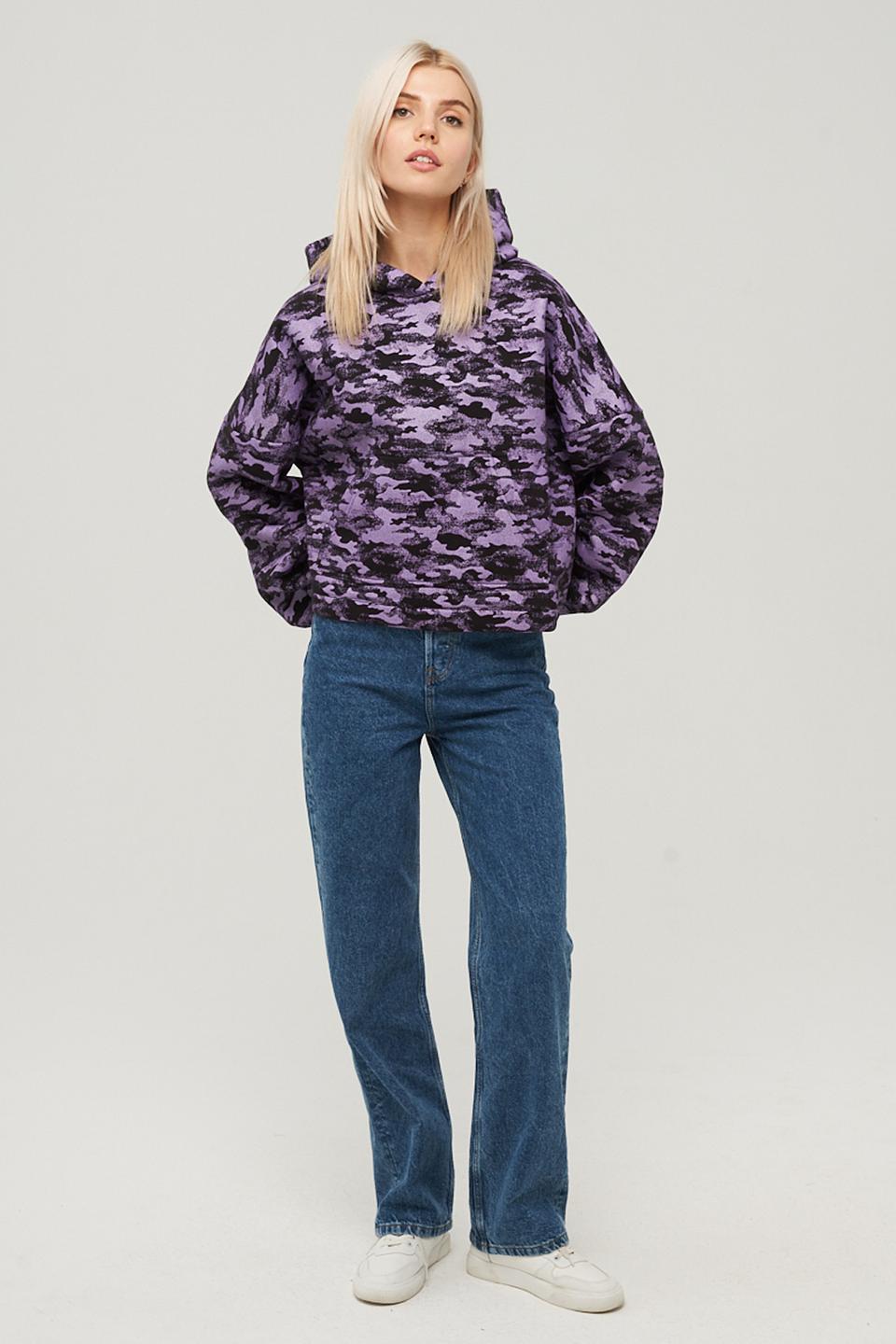 Толстовка BE YOU камуфляж