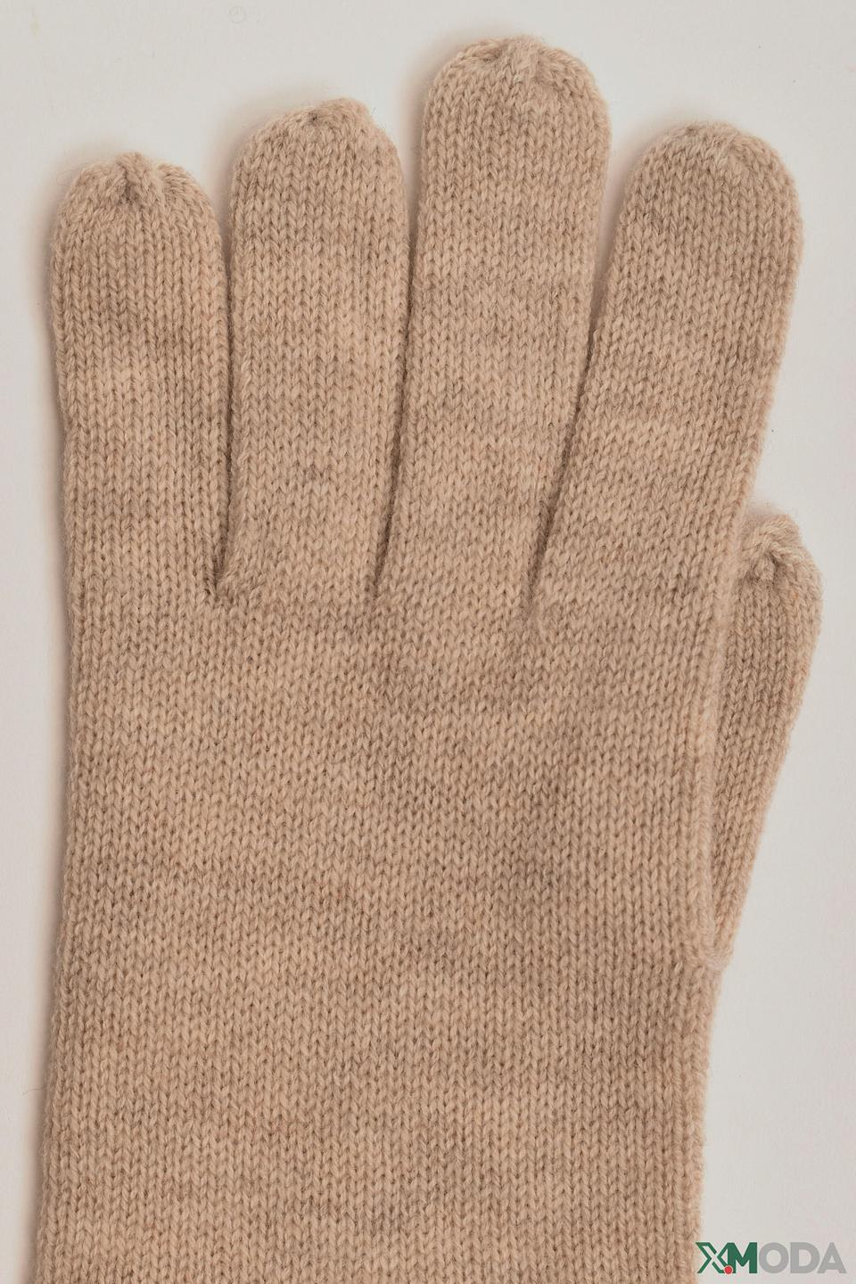 Перчатки Roeckl бежевые с завязками