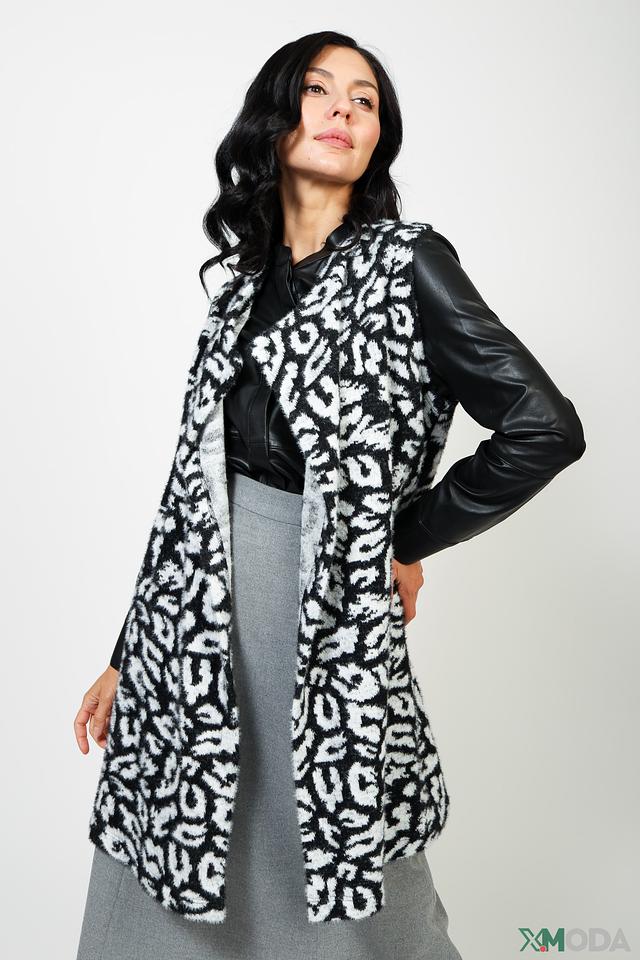 Жилет Tuzzi с леопардовым принтом