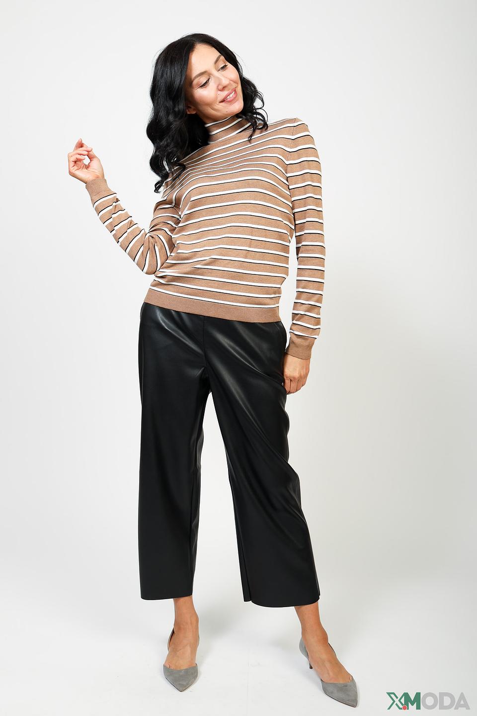 Водолазка Gerry Weber в полоску бежевая