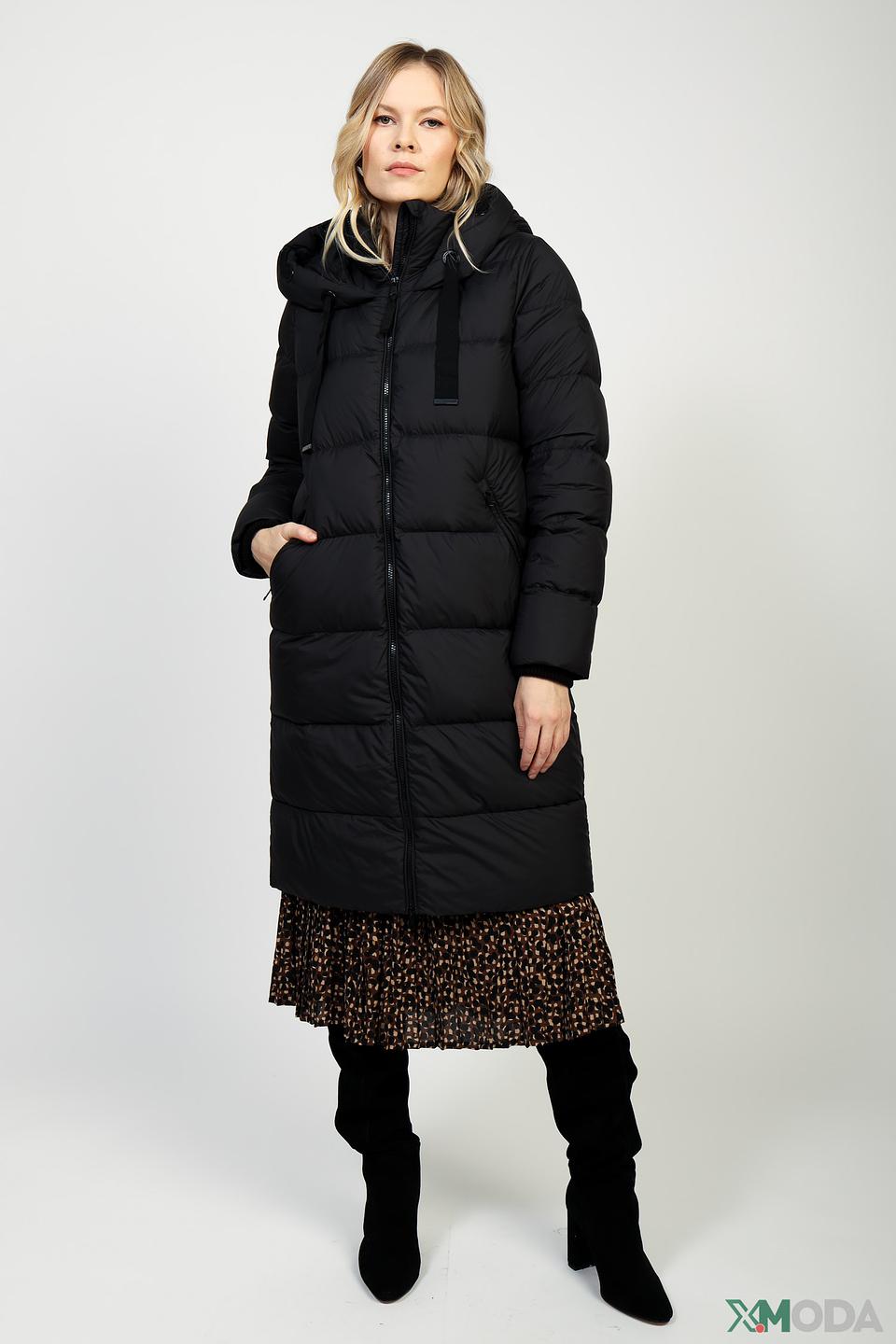 Пальто Beaumont стеганое чёрное