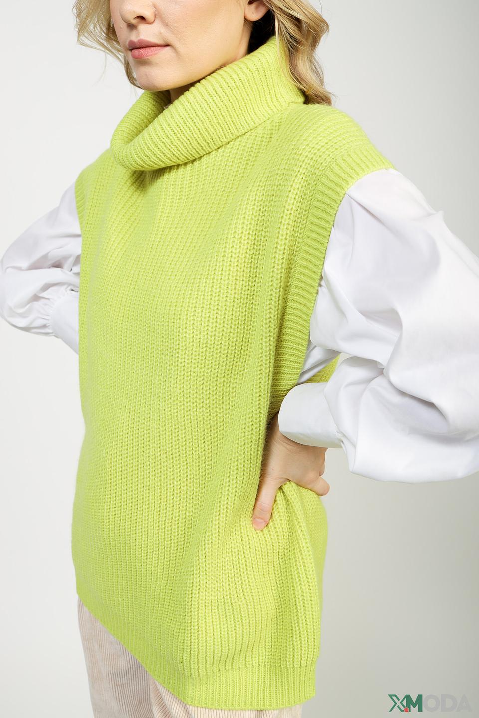 Жилет Tuzzi вязаный лайм
