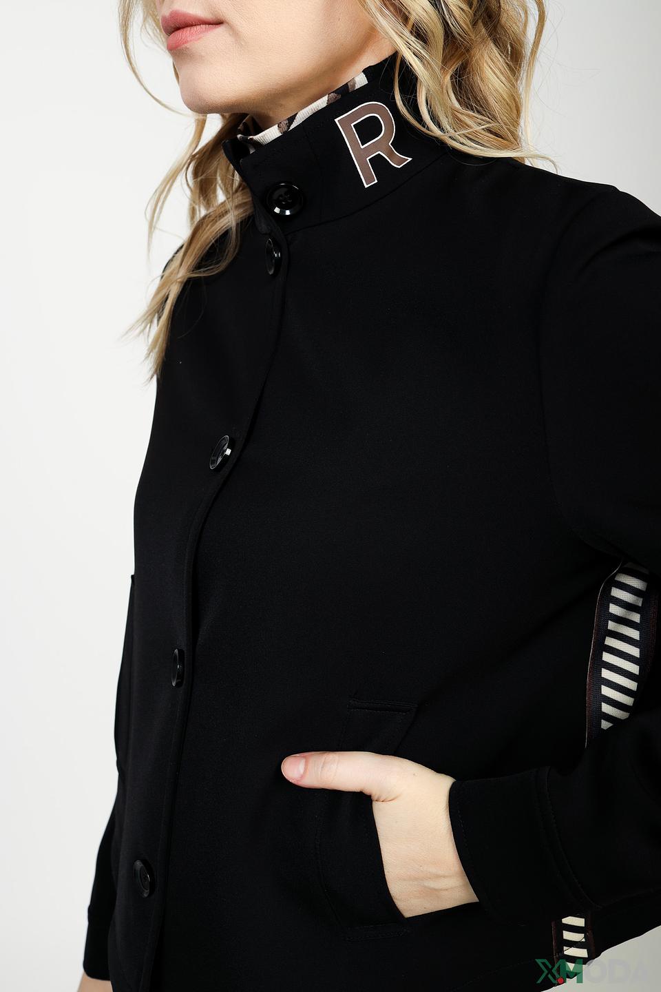 Жакет Marc Aurel чёрный приталенный