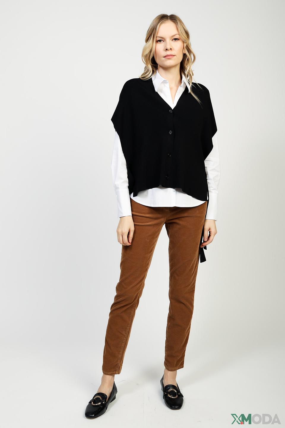 Жилет Gerry Weber чёрный с V-образным вырезом