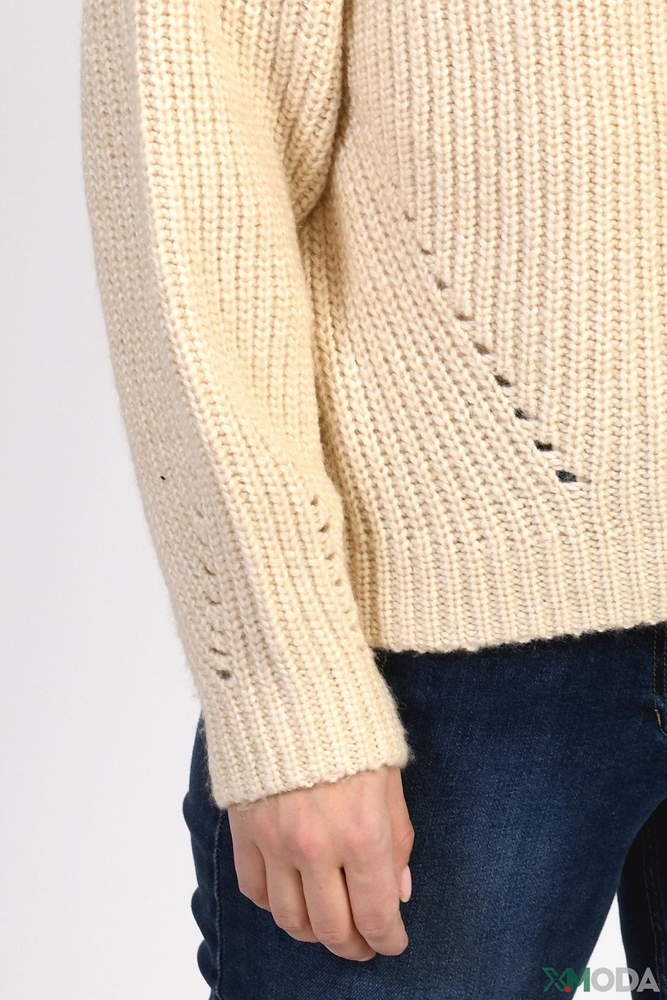 Пуловер Tom Tailor бежевый