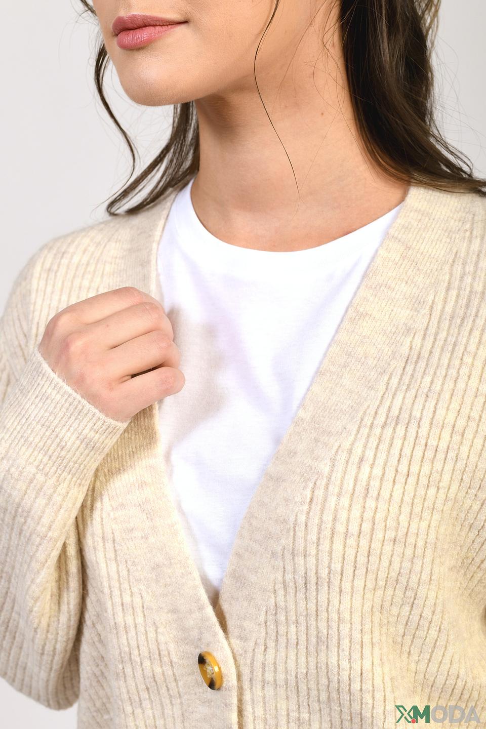 Кардиган Tom Tailor бежевый