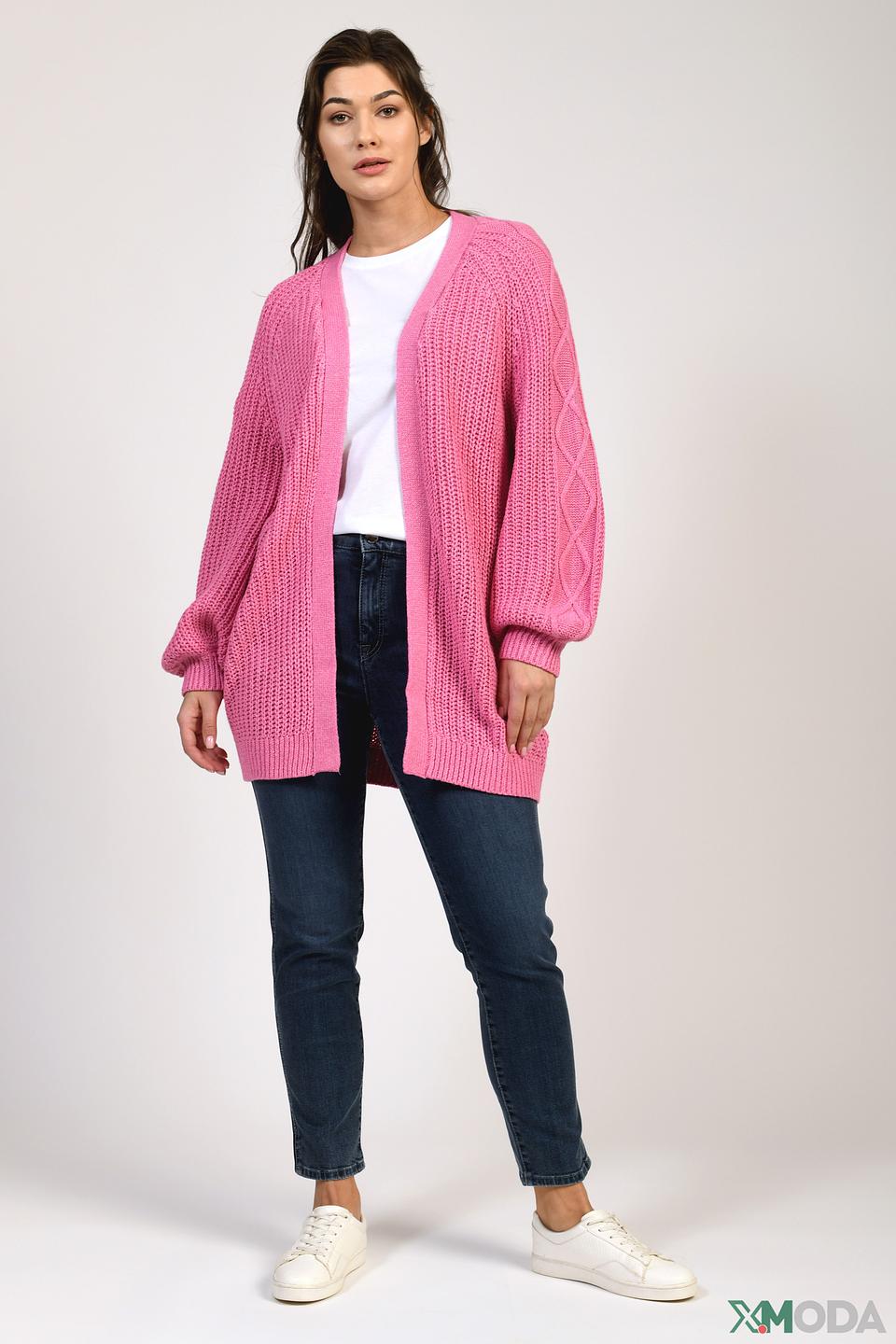 Кардиган QS женский розовый