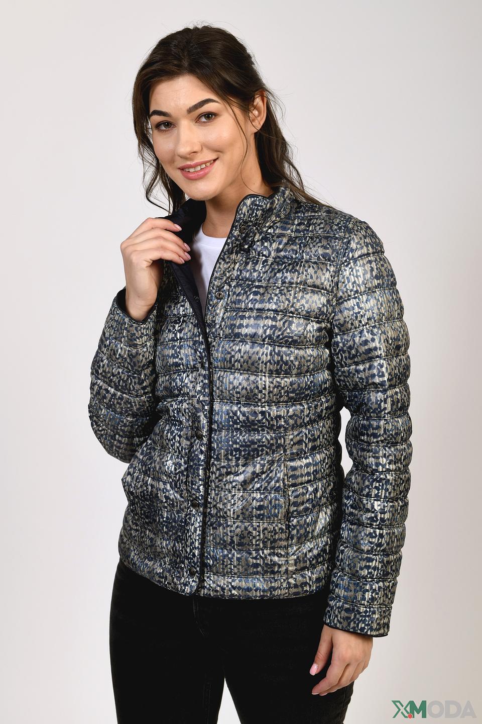 Куртка Lebek стеганая синяя