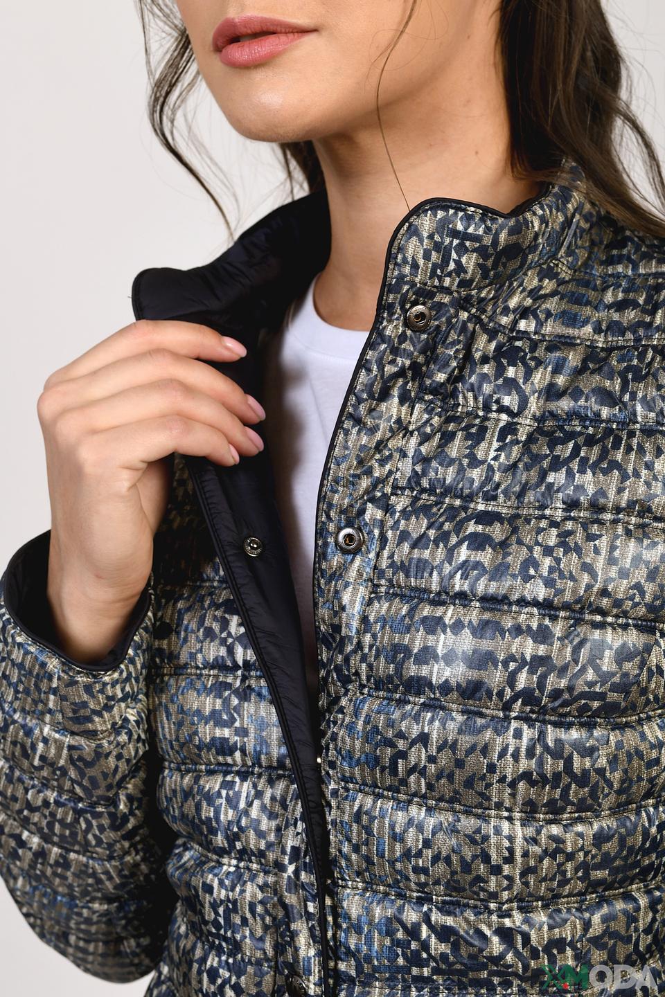 Куртка Lebek стеганая синяя