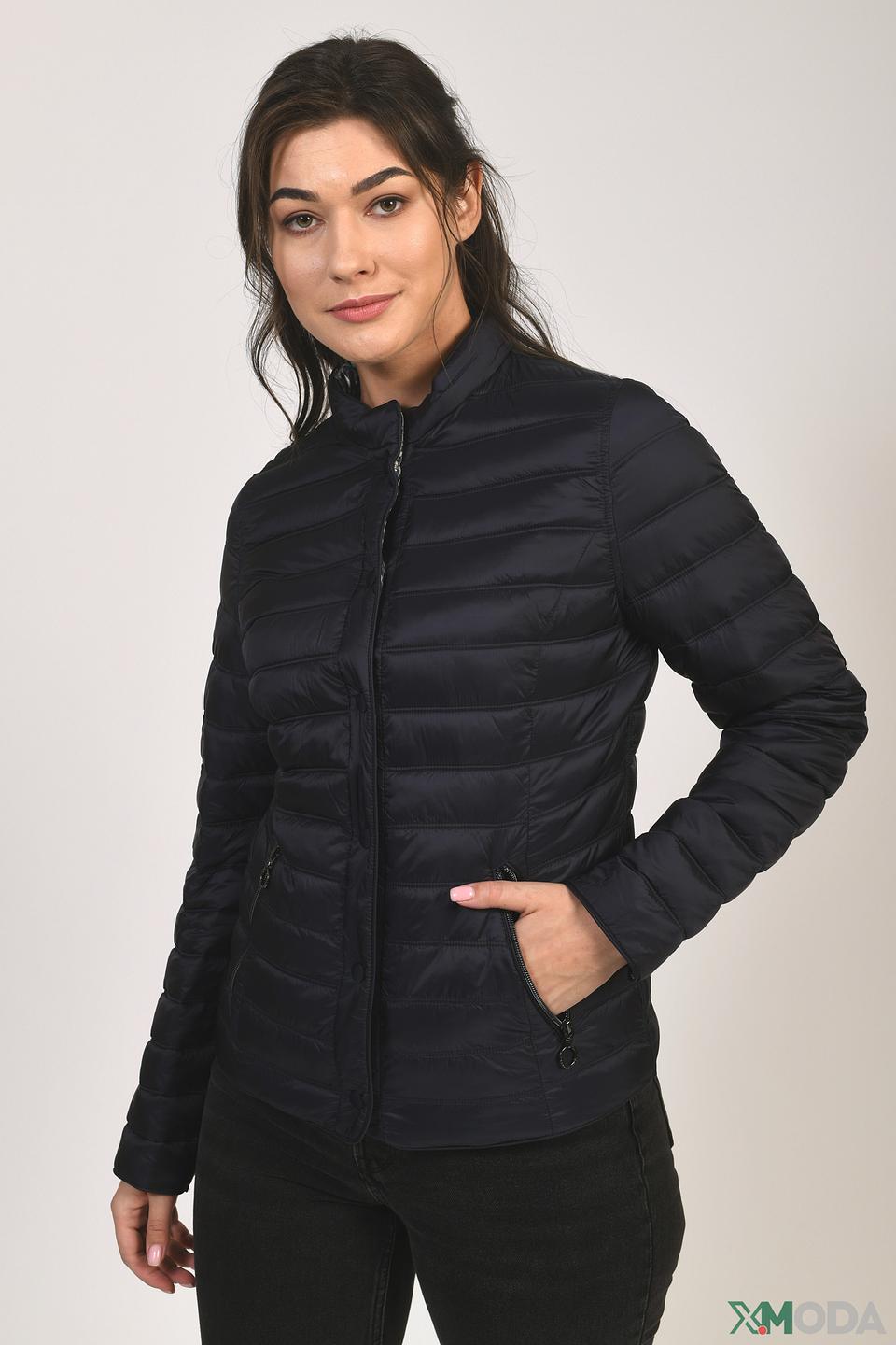 Куртка Lebek стеганая синяя