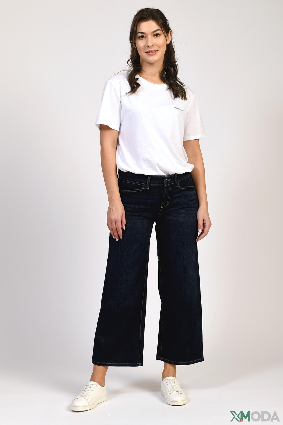 Джинсы Cambio клеш темно-синие