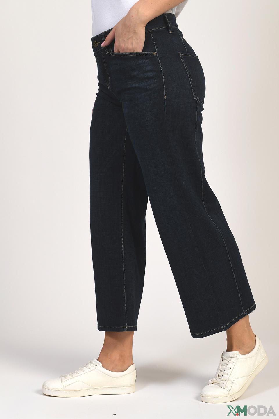 Джинсы Cambio клеш темно-синие