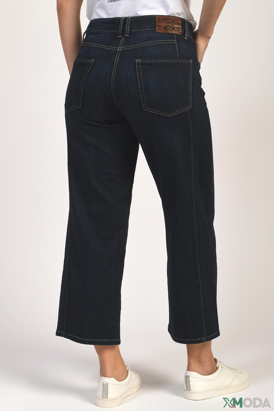 Джинсы Cambio клеш темно-синие