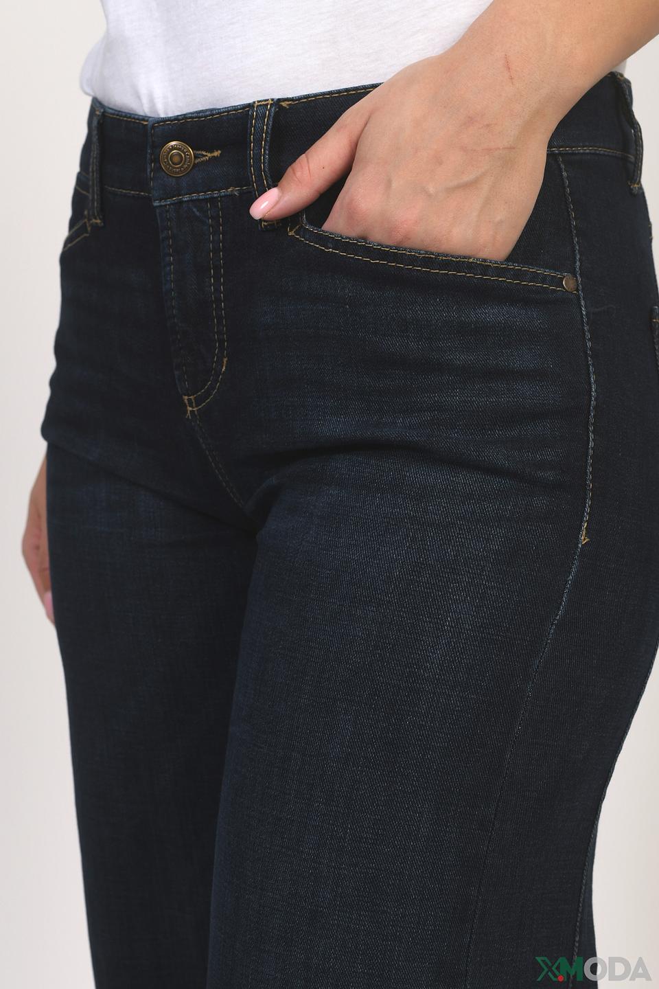 Джинсы Cambio клеш темно-синие