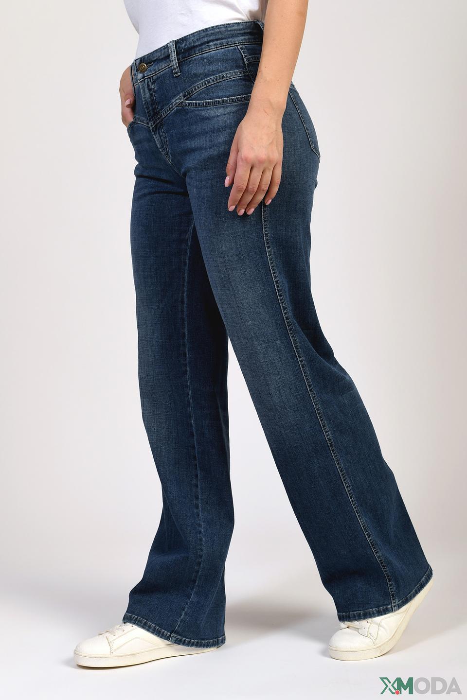Джинсы Cambio широкого кроя indigo