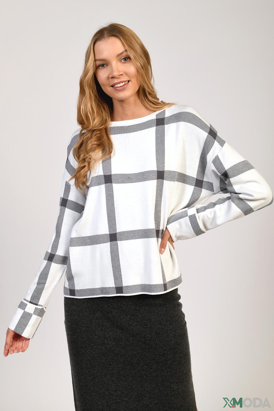 Джемпер Elena Miro в клетку