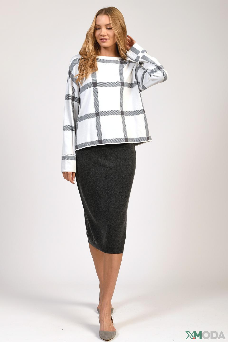 Джемпер Elena Miro в клетку