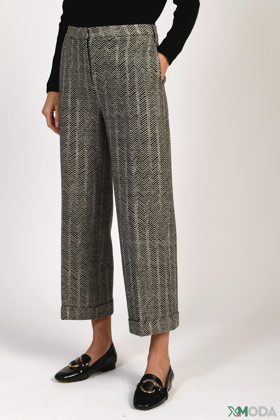 Брюки Manila Grace в клетку