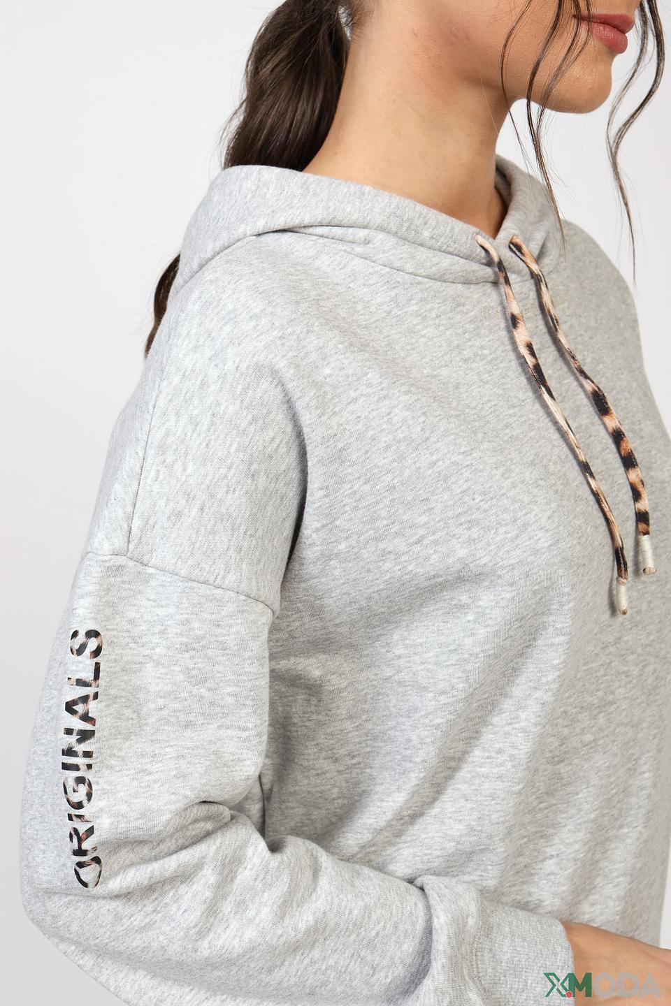 Толстовка Oui Originals серая