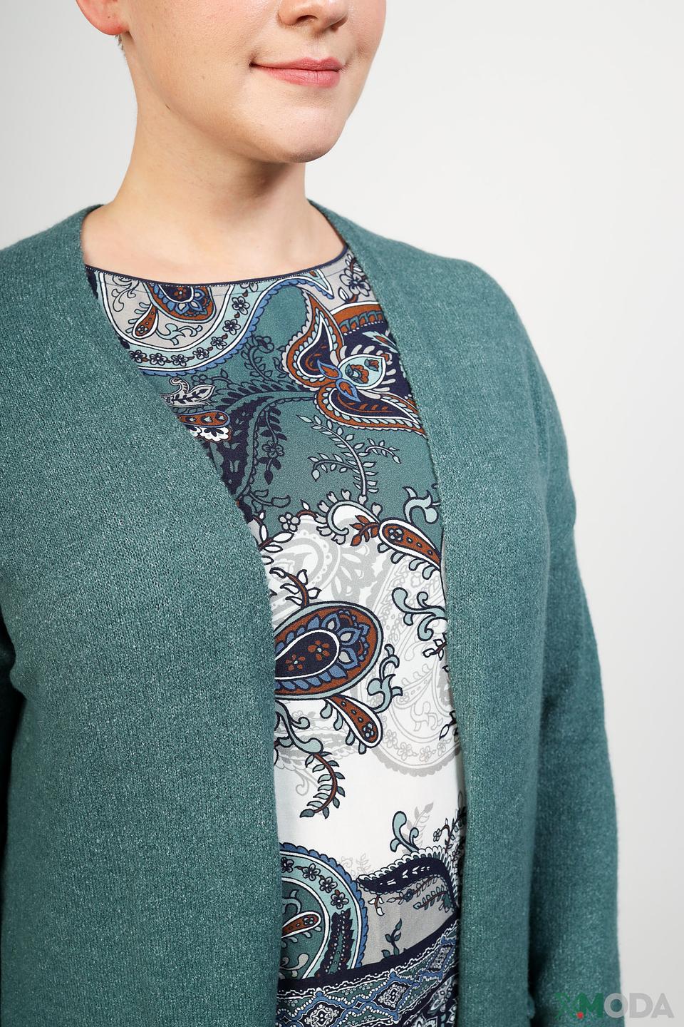 Кардиган Via Appia зеленый