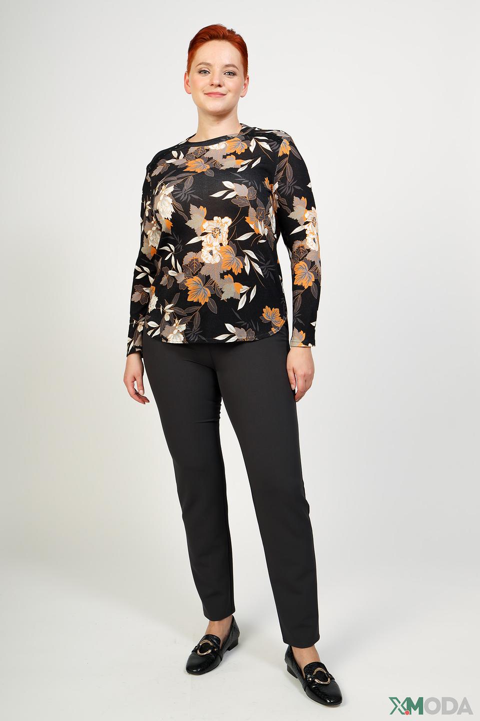 Пуловер Frank Walder с цветочным принтом