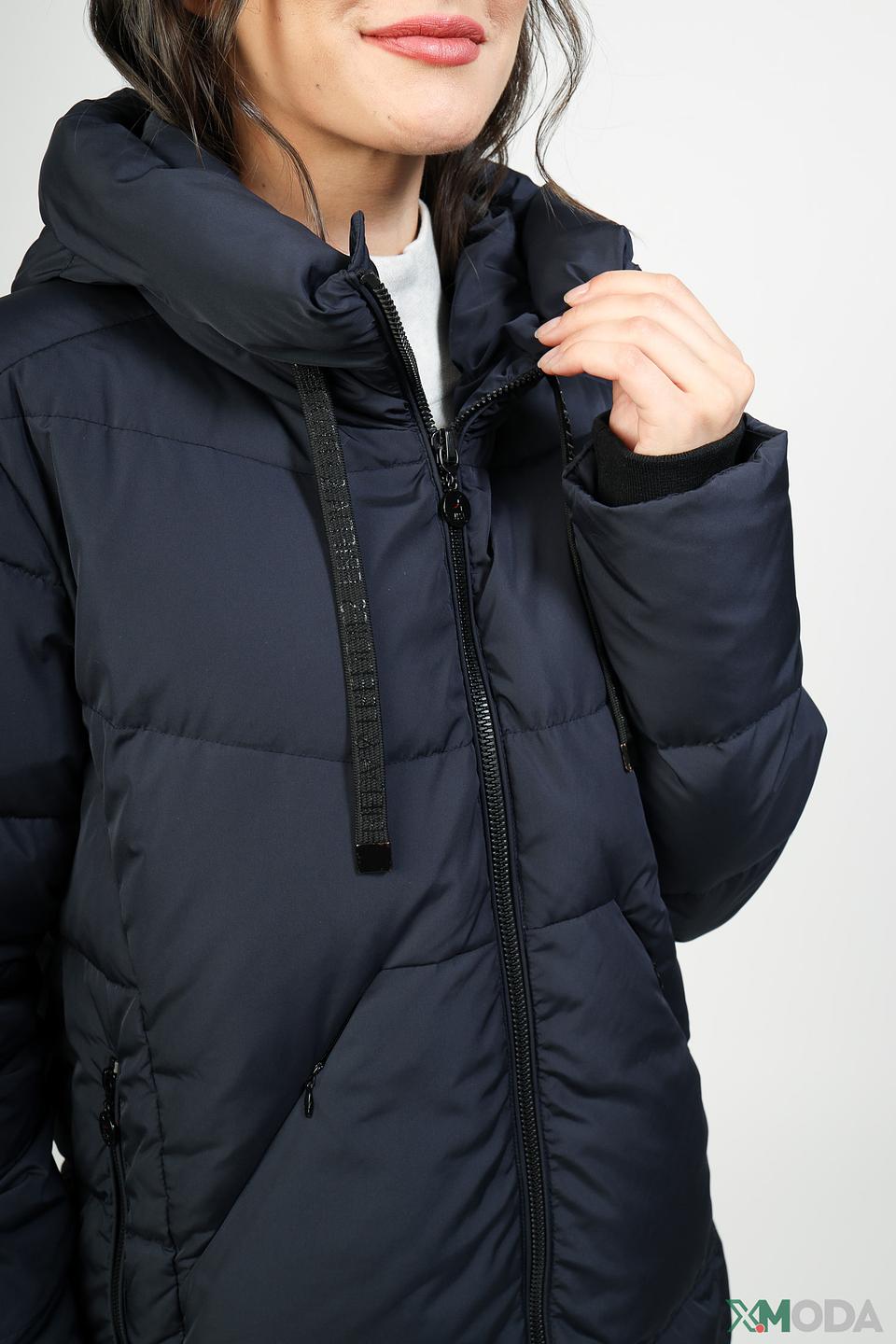 Пальто Frieda and Freddies стеганое тёмно-синее