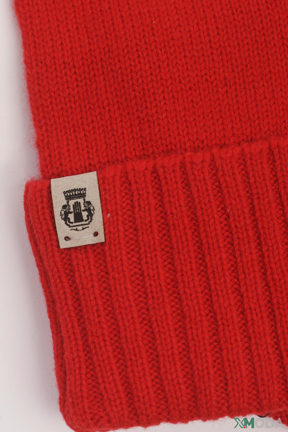 Перчатки Roeckl вязаные красные