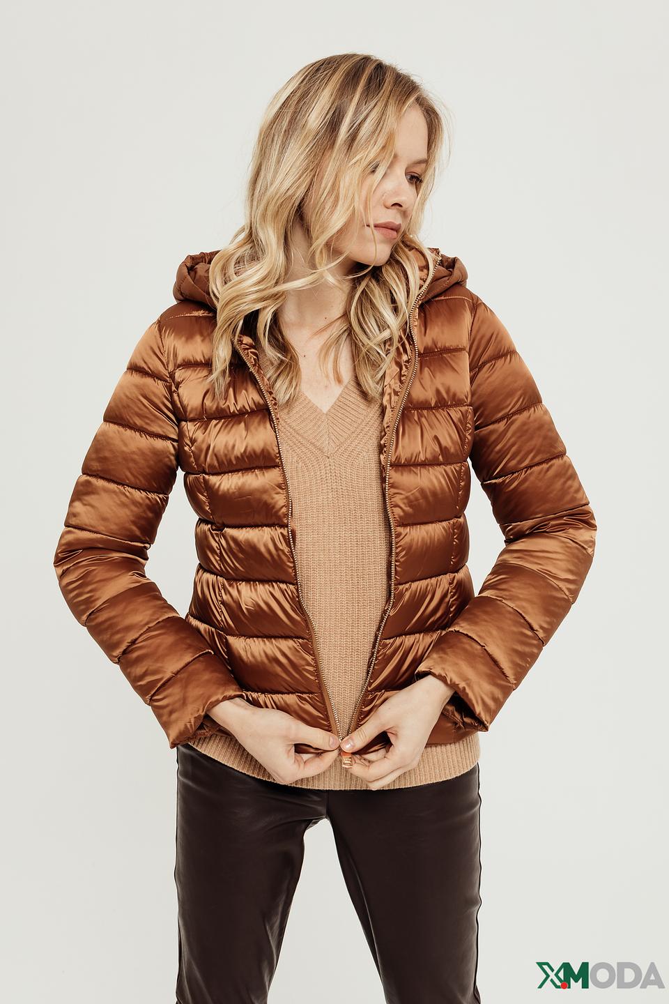 Пальто Gaudi Jeans комбинированное бежевое