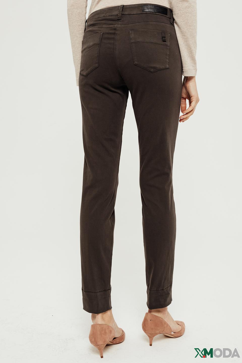 Брюки классические Luisa Cerano коричневые