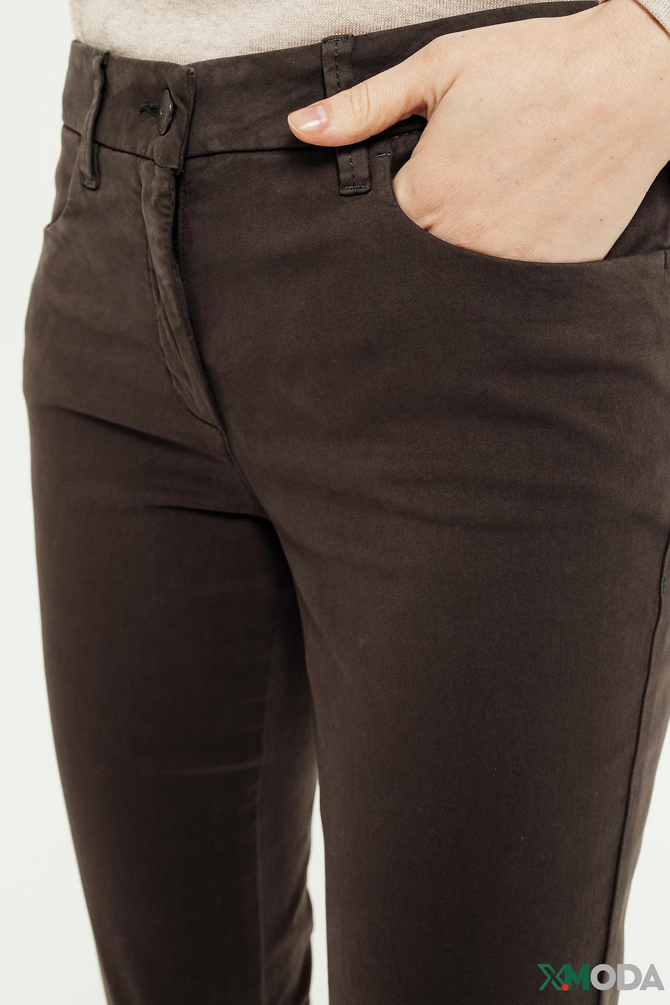 Брюки классические Luisa Cerano коричневые