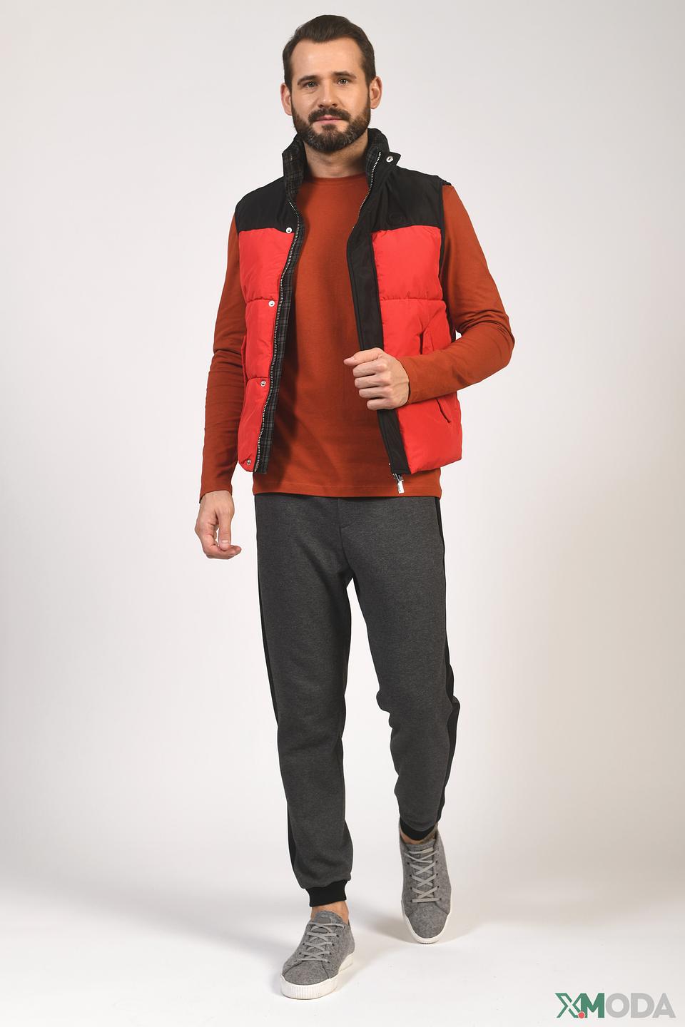 Жилет стеганый Gaudi Jeans красный