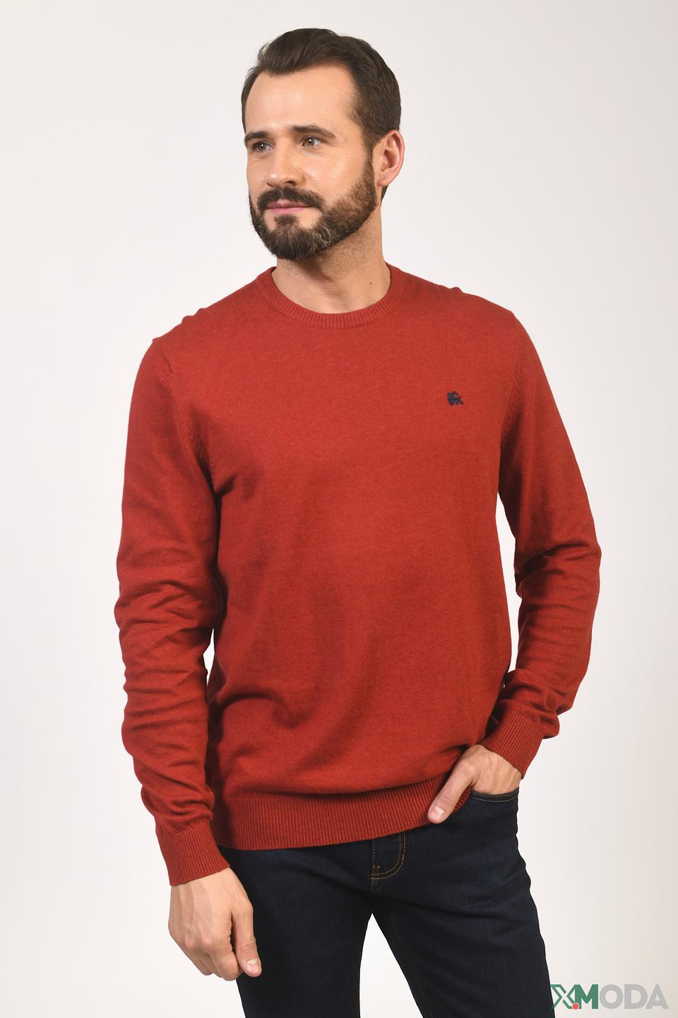 Джемпер Lerros рыжий с логотипом