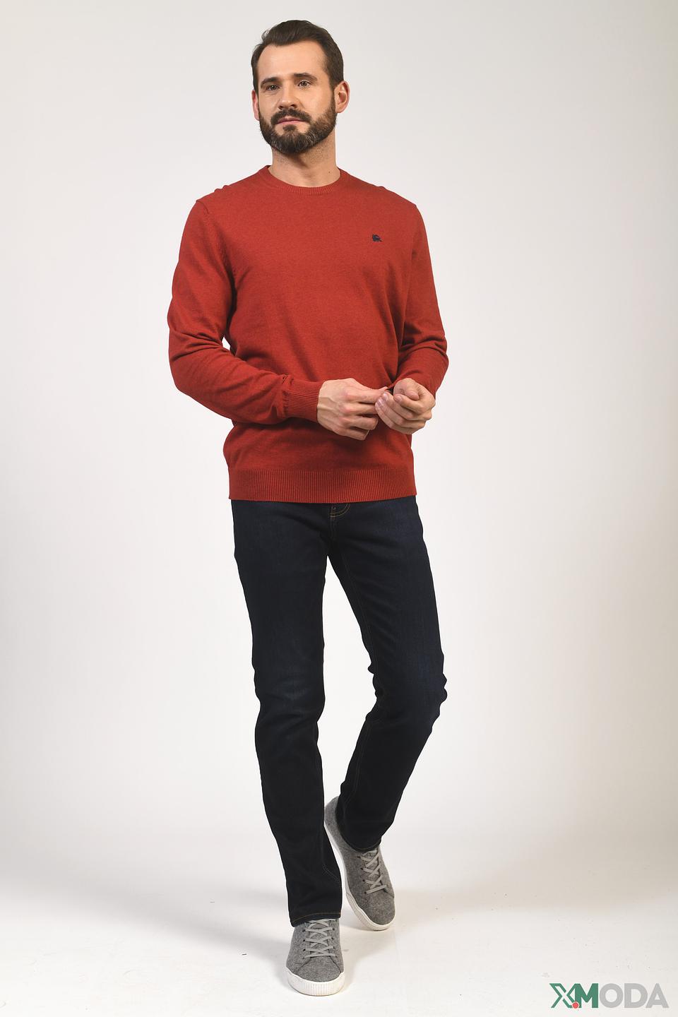 Джемпер Lerros рыжий с логотипом