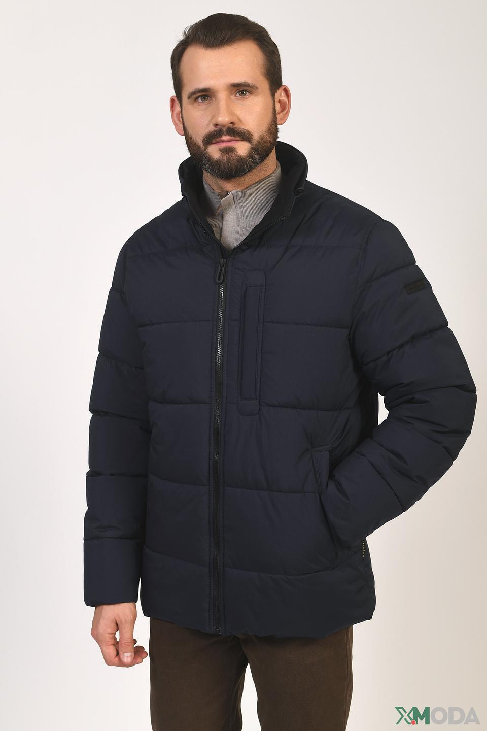 Куртка Bugatti стеганая синяя