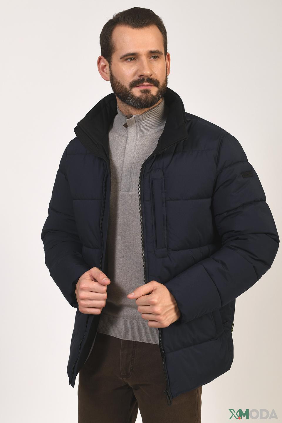 Куртка Bugatti стеганая синяя