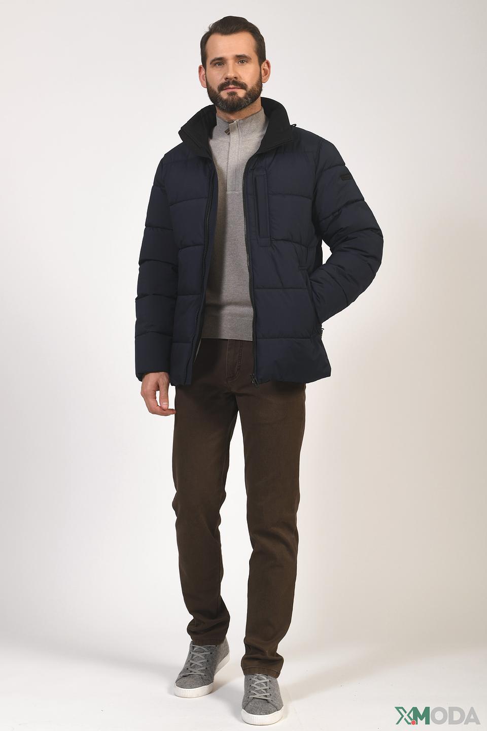 Куртка Bugatti стеганая синяя