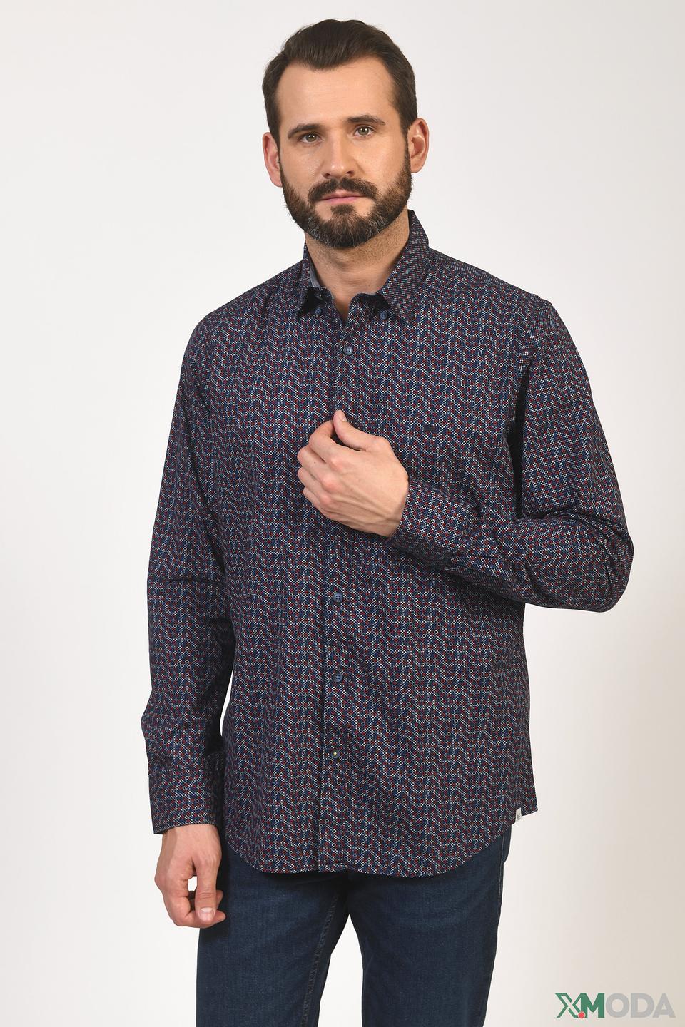 Рубашка Lerros с геометрическим рисунком