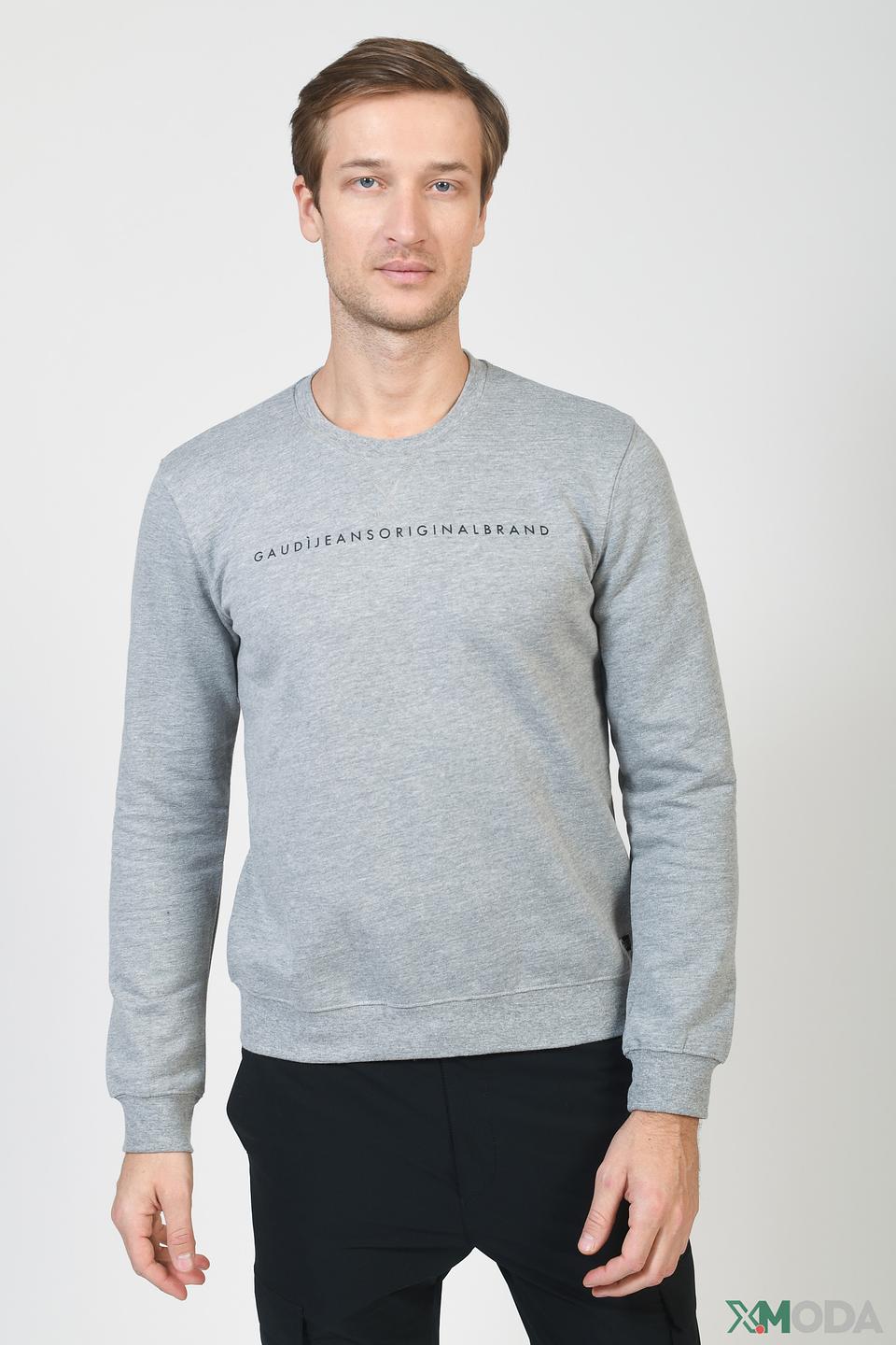 Джемпер Gaudi Jeans серый меланж