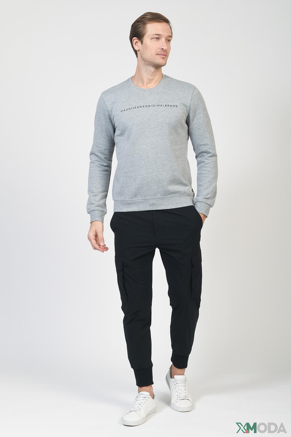 Джемпер Gaudi Jeans серый меланж