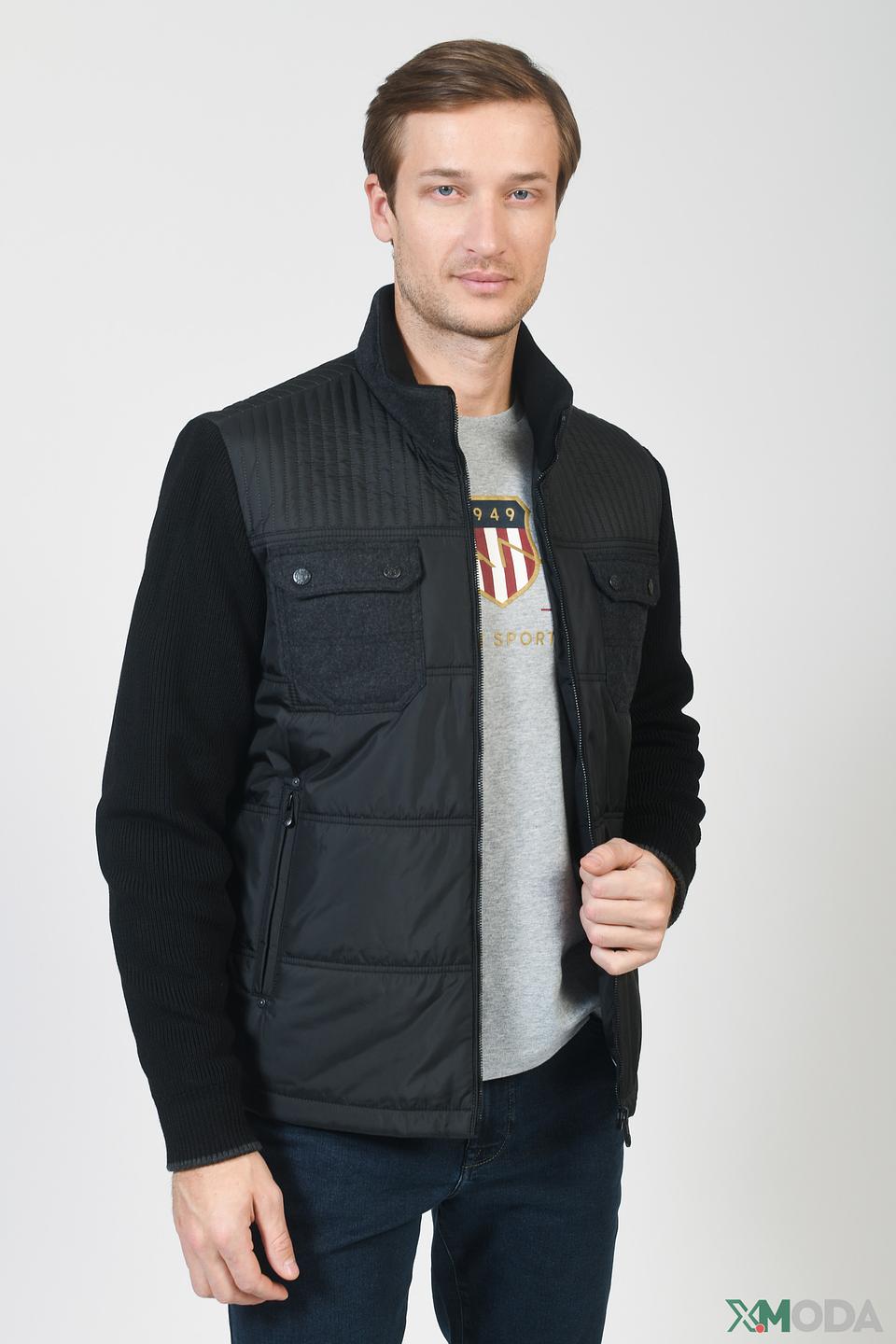 Куртка Claudio Campione степлёная чёрная