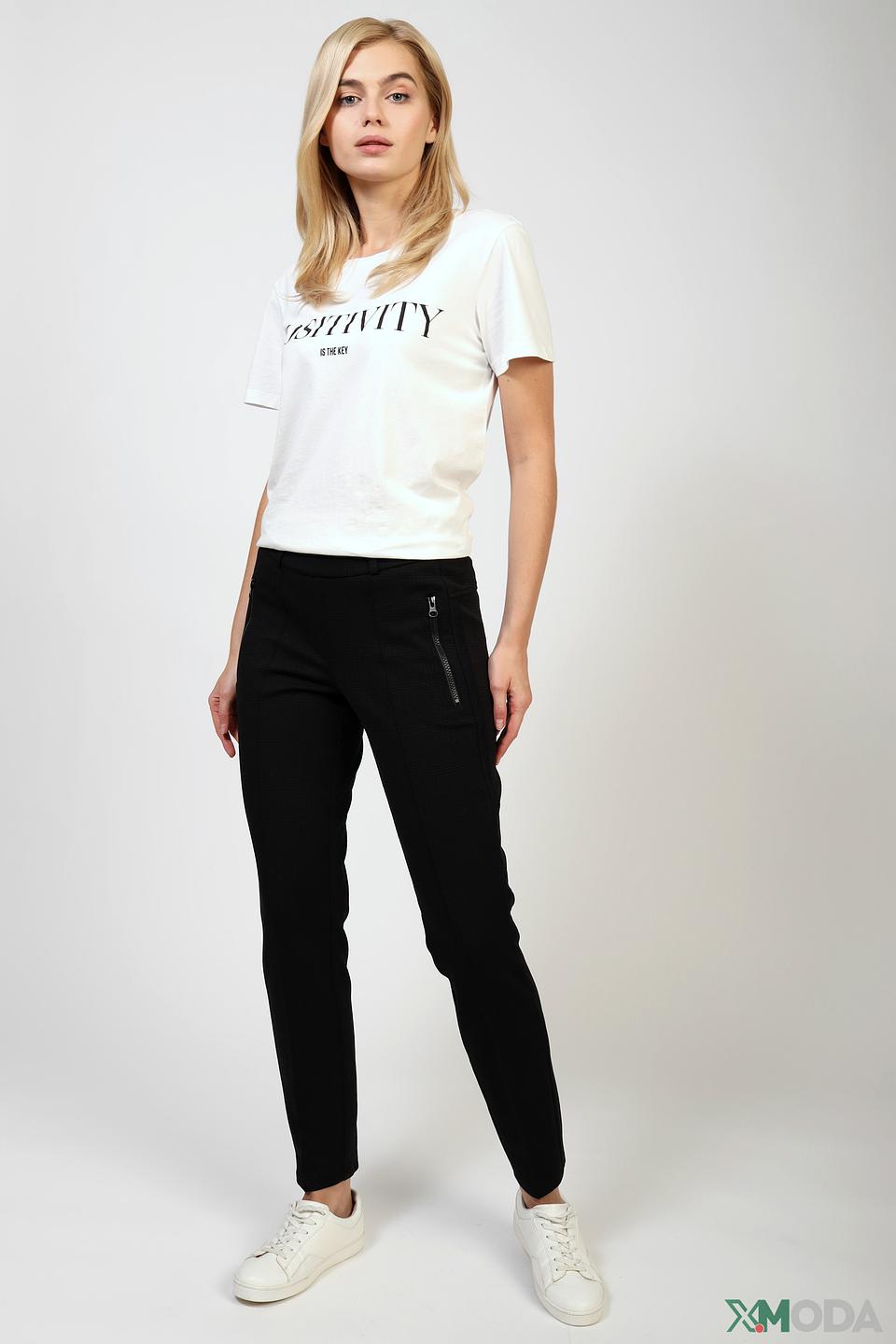 Брюки Cambio чёрные с карманами