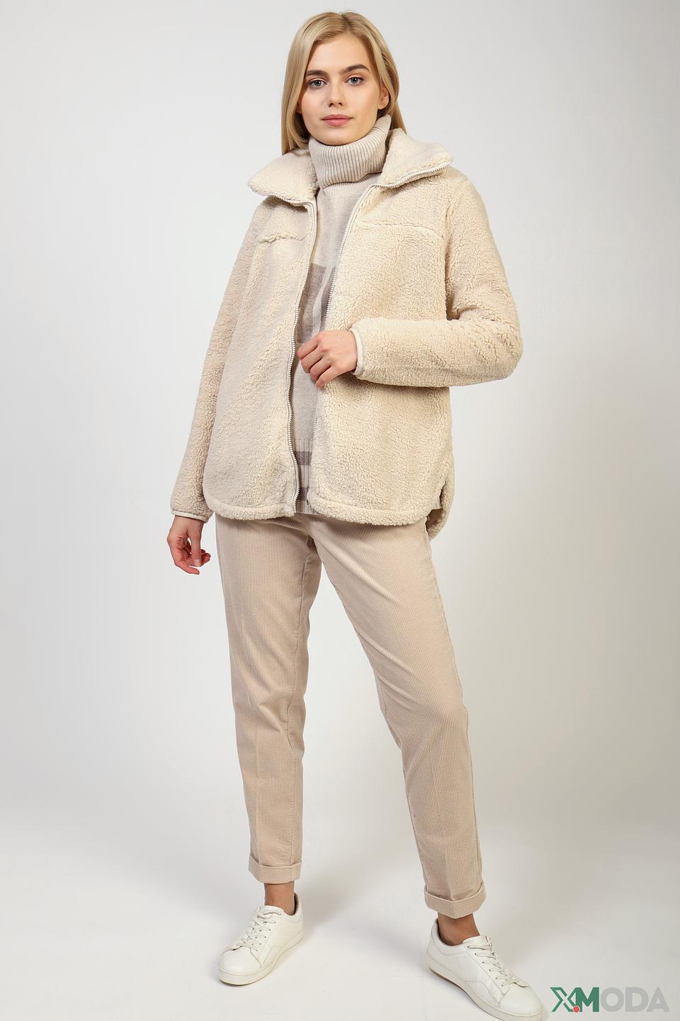 Куртка Tom Tailor teddy бежевая