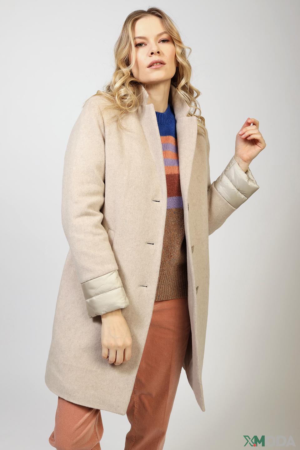 Пальто Milestone бежевое
