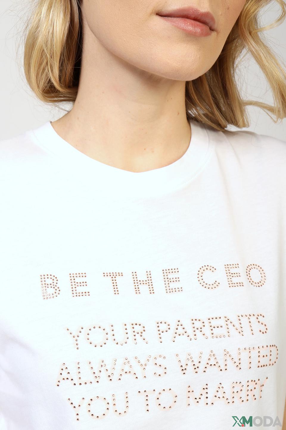 Футболка Rich and Royal с принтом