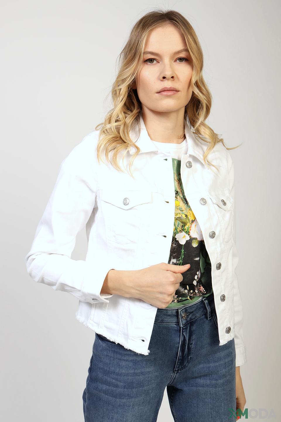 Жакет s.Oliver белый джинсовый