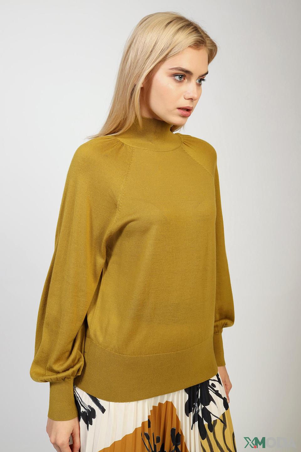 Пуловер Luisa Cerano горчичный