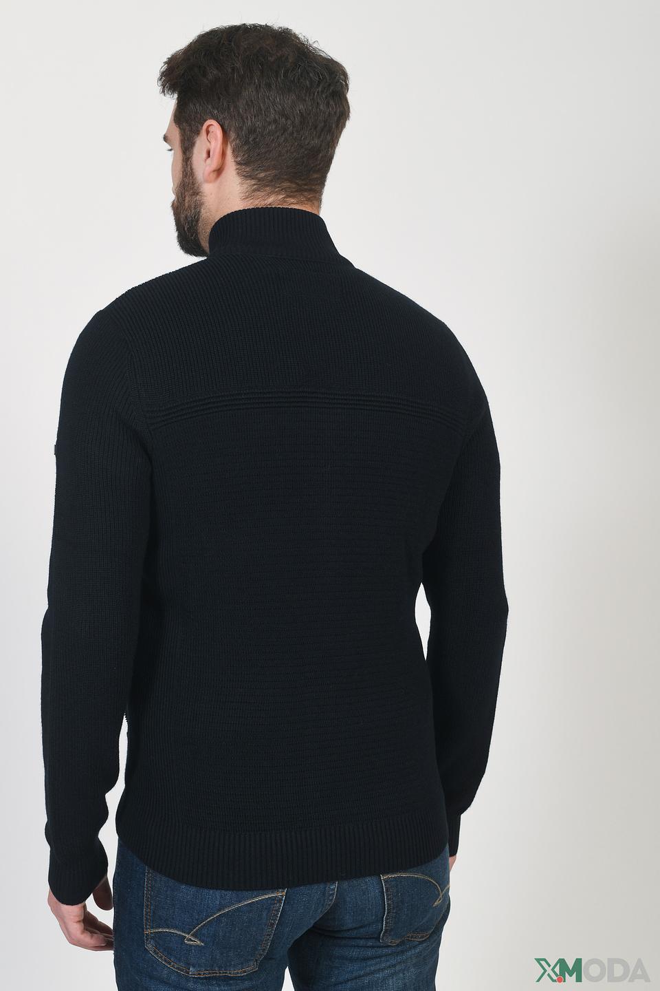 Кардиган Bugatti стеганый черный